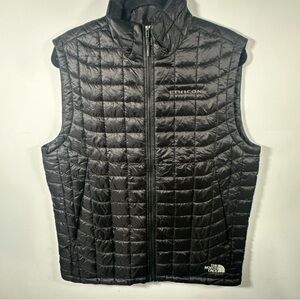 The North Face Vest Mens Medium Black ThermoBall Eco Quilted Puffer Insulated